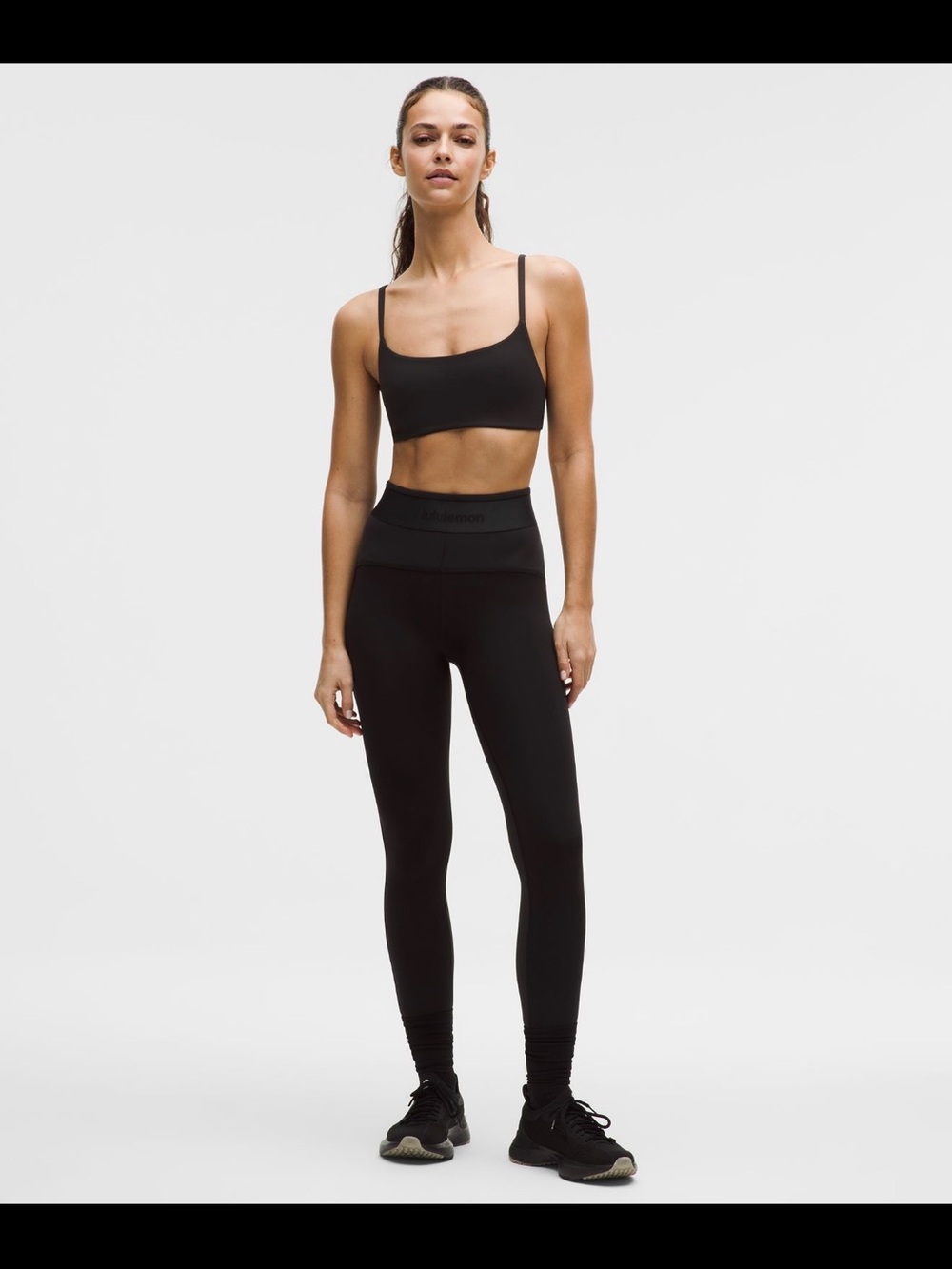 lululemon athletica Black High-Rise Seamless Leggings